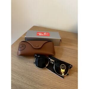 Ray-Ban Clubmaster Sunglasses (Model ORB3016), New in Box